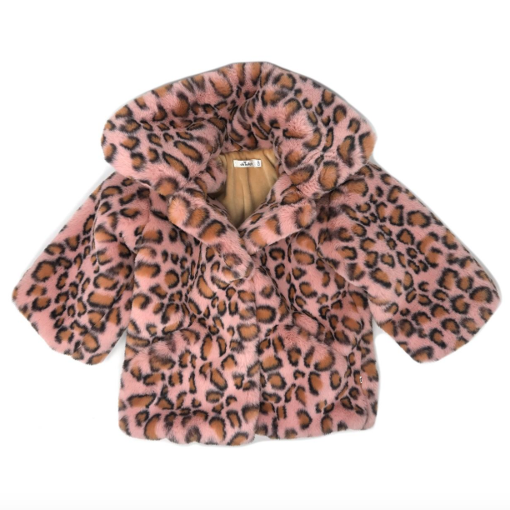 infant faux fur coat