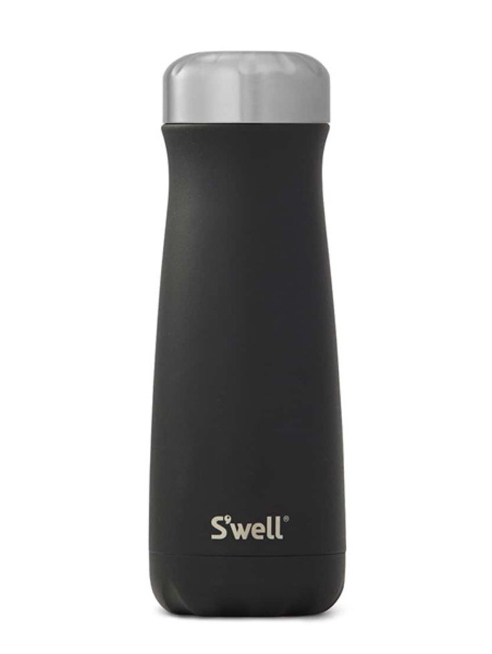 S'well S'ip Waterbottle - 17oz Speckled Night - Yellow Turtle