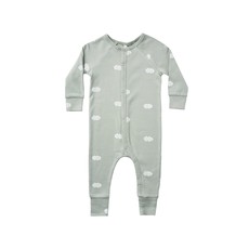 Rylee & Cru Rylee & Cru Baby Clouds Longjohn Pajamas