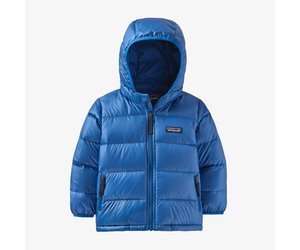 Patagonia Baby Hi Loft Down Sweater Hoody Yellow Turtle