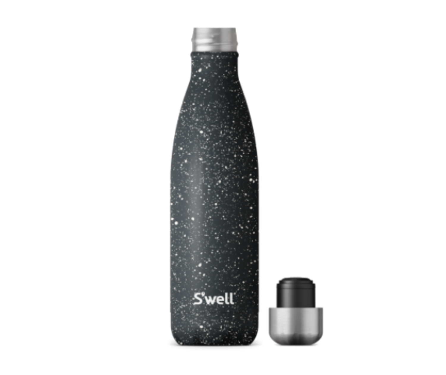 S'well S'ip Waterbottle - 17oz Speckled Night - Yellow Turtle