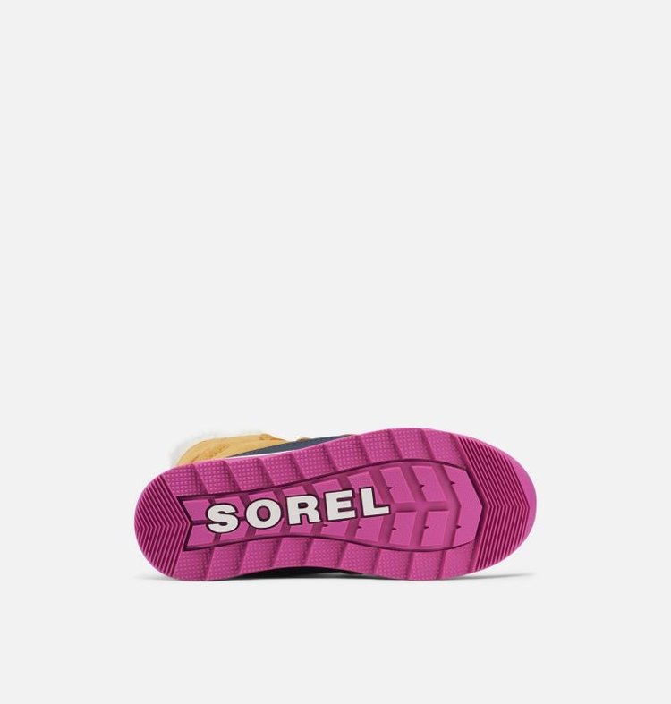 Sorel Youth Whitney II Joan Lace Boot Yellow Turtle