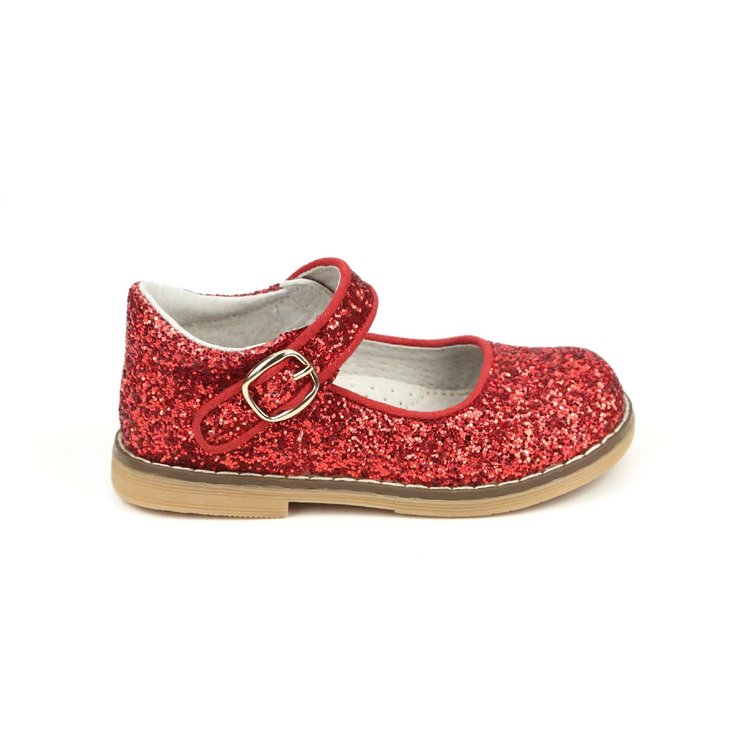 L'AMOUR - Toddler Girls Natasha Glitter Mary Janes