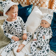 L'ovedbaby L'ovedbaby Junior Holiday Pajama Cap Set