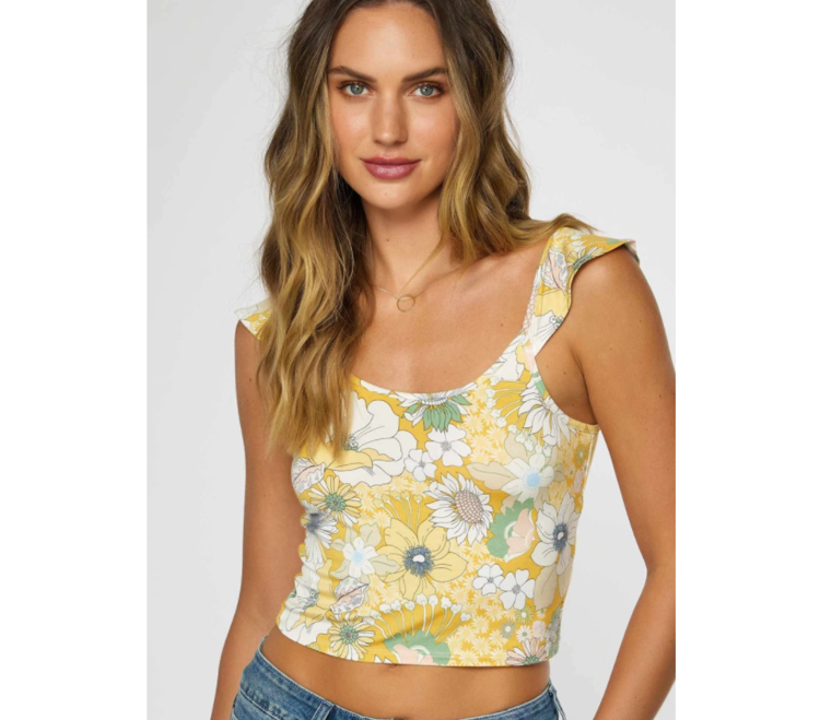 O'Neill O'Neill Womens Andy Floral Top