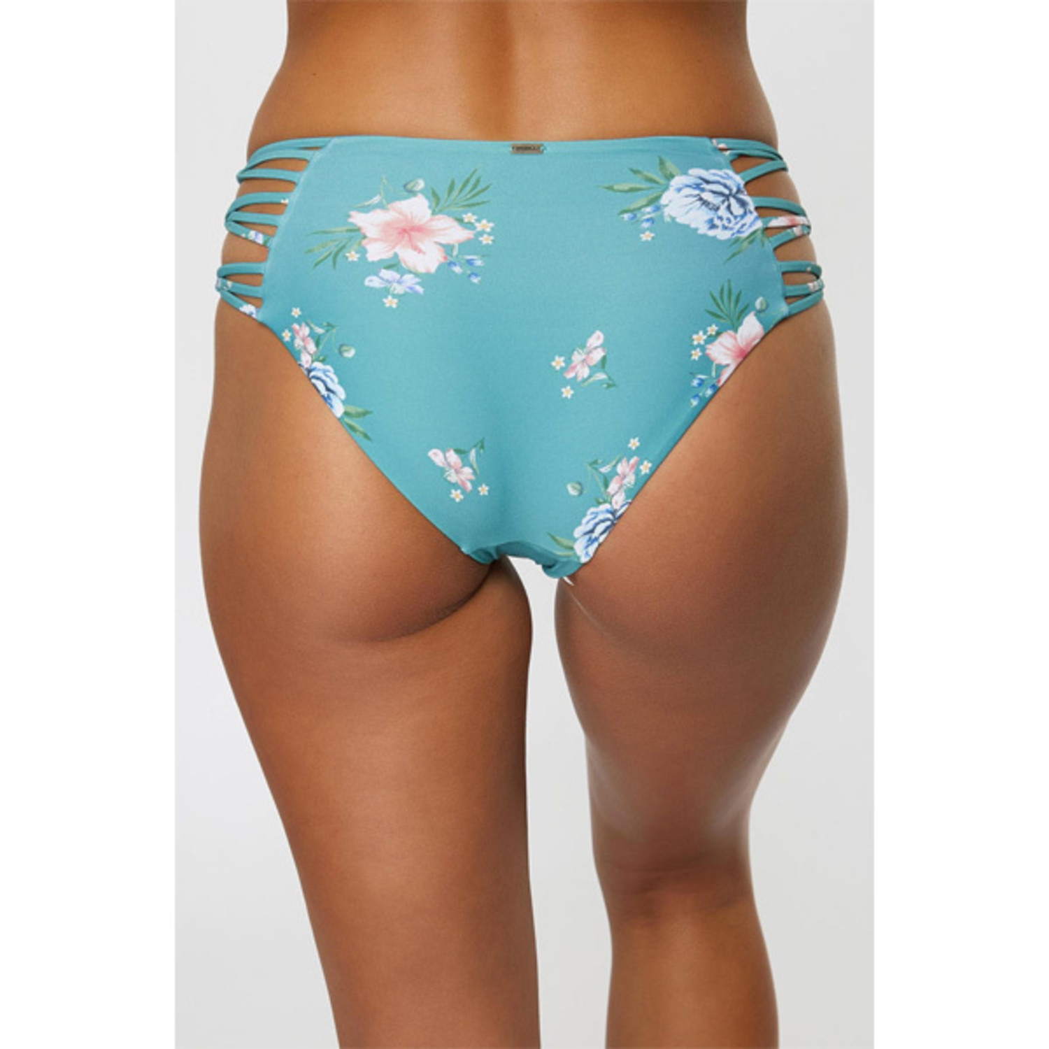 O'Neill Womens Chan Floral Boulders Strappy Side Full Bottom