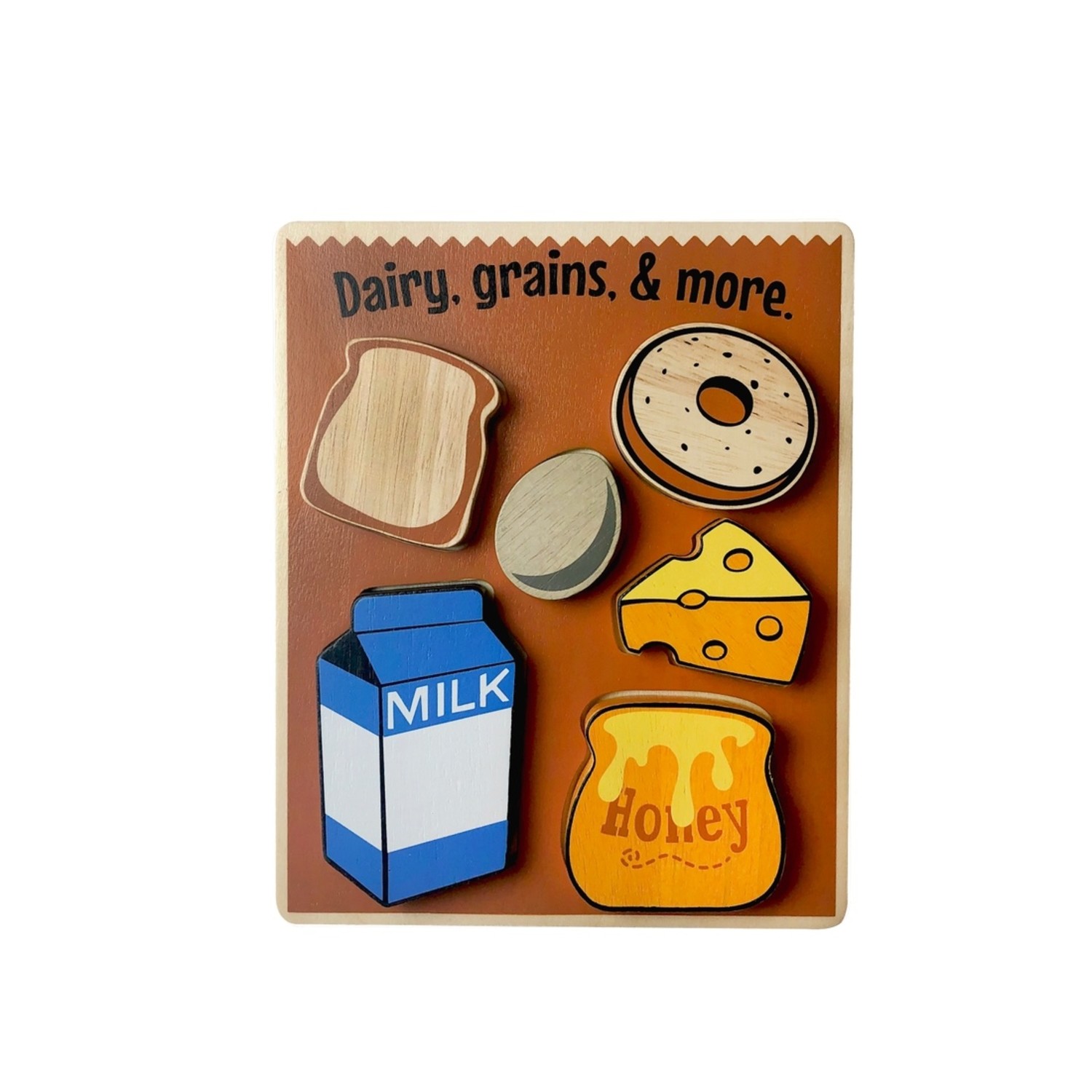 BeginAgain Food Puzzle (Dairy, Grains & More)