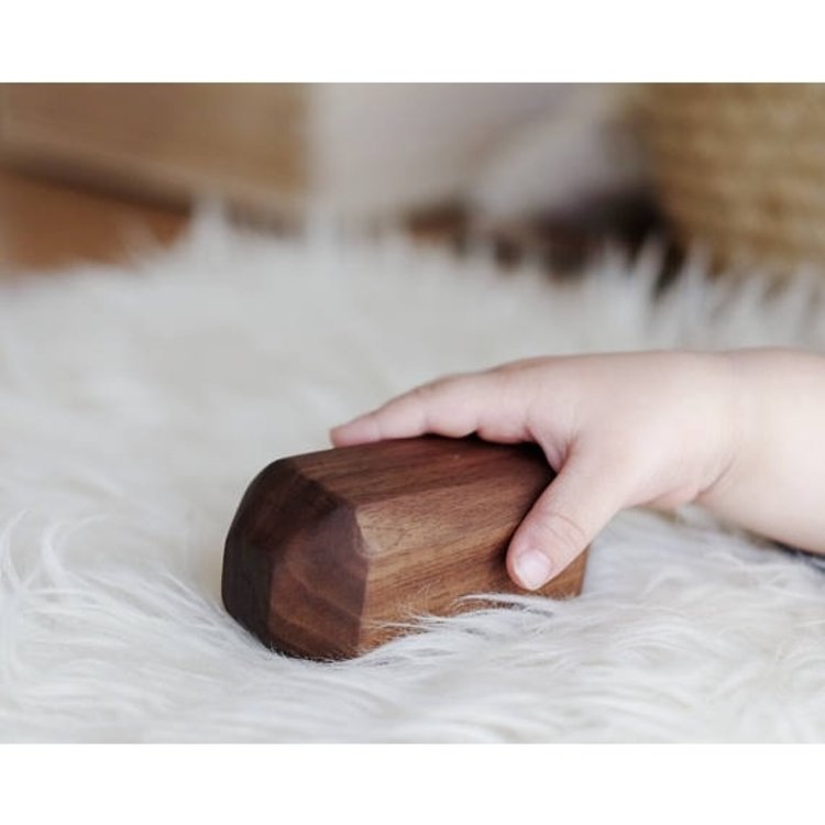 Clover & Birch Walnut Shaker Rattle