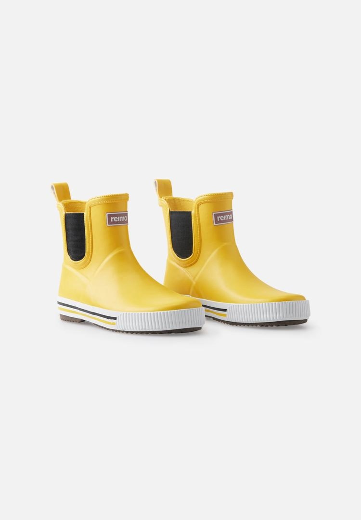 Reima Junior Waterproof Low Cut Ankles Rain Boots - Yellow Turtle