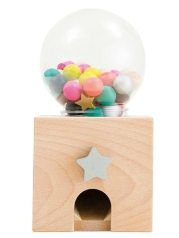 Kiko+ & gg kiko+ & gg Gatcha Wooden Gumball Dispenser