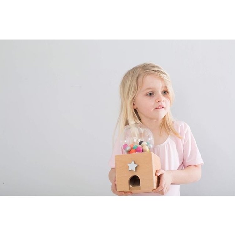 Kiko+ & gg kiko+ & gg Gatcha Wooden Gumball Dispenser