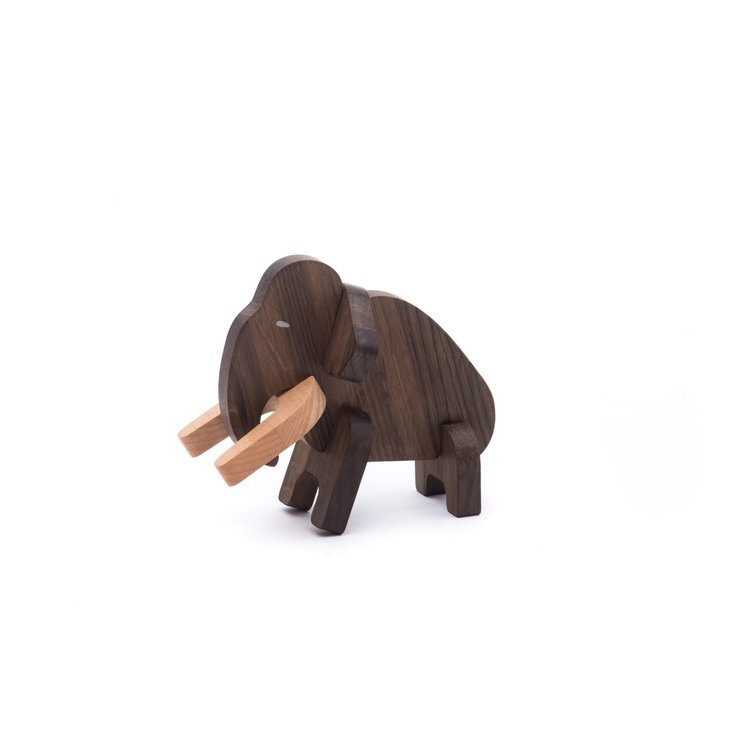 Little Poland Gallery Little Poland Gallery - BAJO Paleo Mammoth - DARK OAK