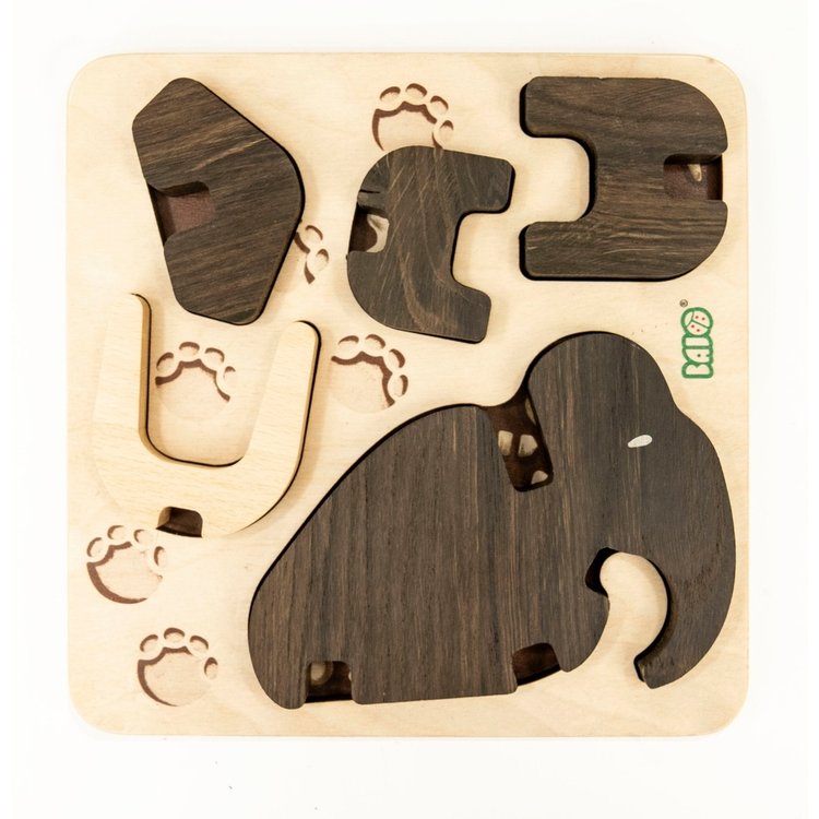 Little Poland Gallery Little Poland Gallery - BAJO Paleo Mammoth - DARK OAK