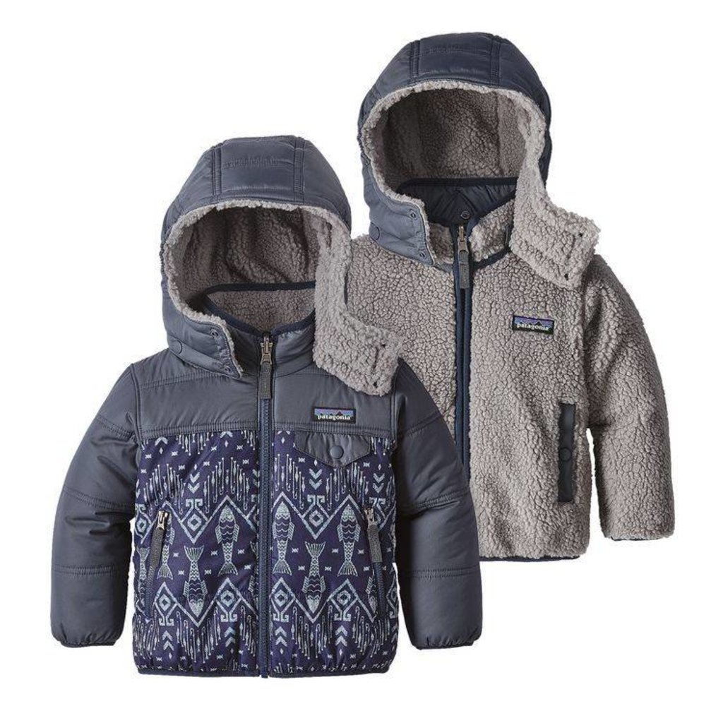 patagonia reversible tribbles hooded jacket