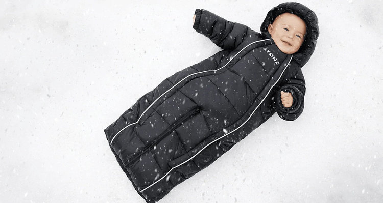 Stonz Baby Insulated Puffer Snow Suit & Bunting Bag