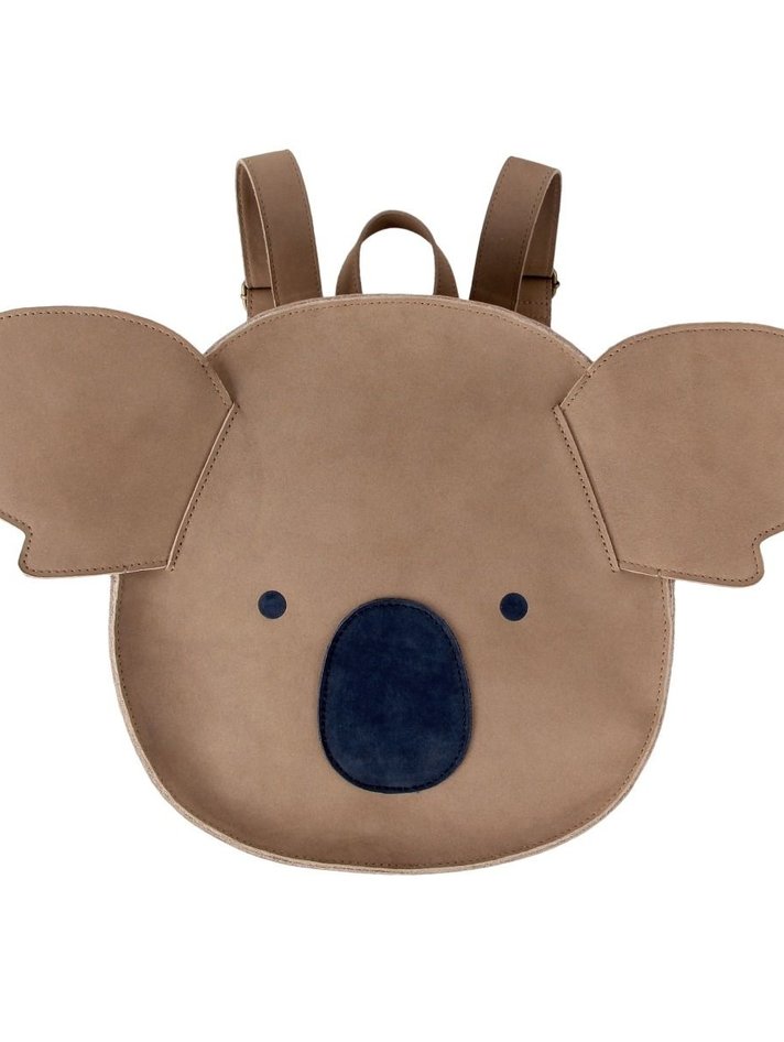 Donsje Kids TRAVIS Leather School / Travel Backpack - Animal – Mom