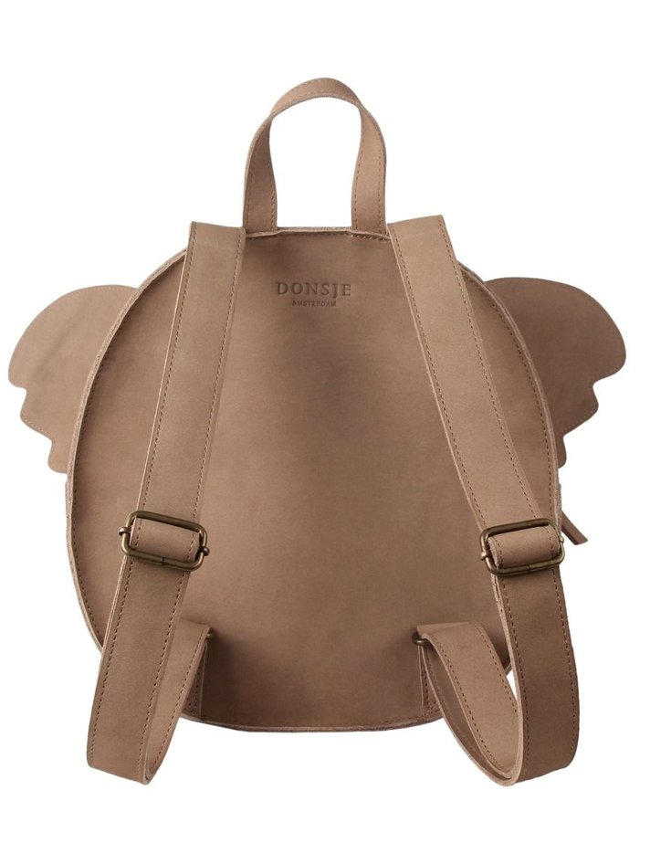 Donsje Kids TRAVIS Leather School / Travel Backpack - Animal – Mom