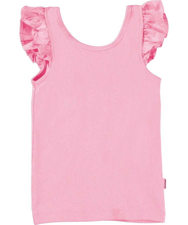 Molo Molo Junior Ranja Ruffle Tank - SUNSET PINK