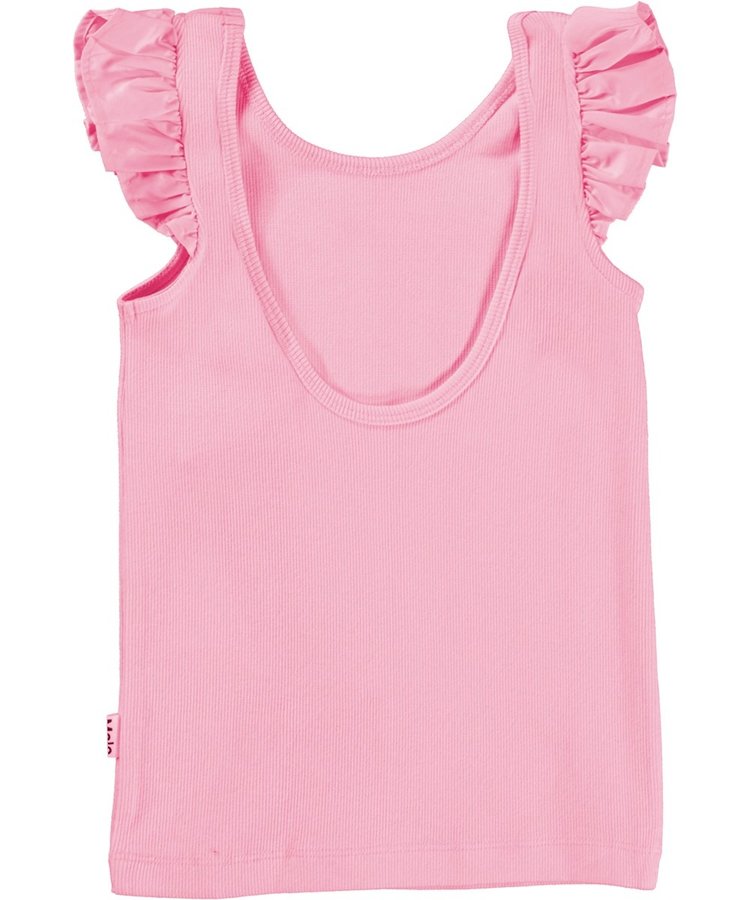 Molo Molo Junior Ranja Ruffle Tank - SUNSET PINK