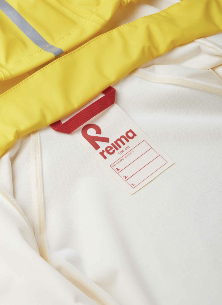 Reima Reima Raincoat Lampi - Yellow