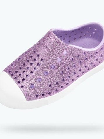 Native Shoes Native Shoes JEFFERSON BLING KIDS - Powder/Shell White