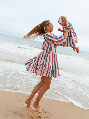 Pink Chicken Pink Chicken W Short Indira Dress - STRIPE Pink Chicken Pink Chicken W Short Indira Dress - STRIPE