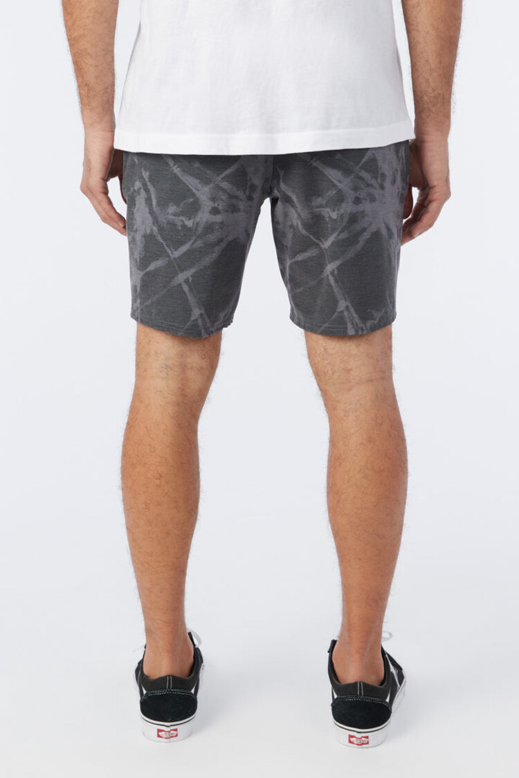 O'Neill O'Neill Mens Stockton Print 18" E-Waist Hybrid Short
