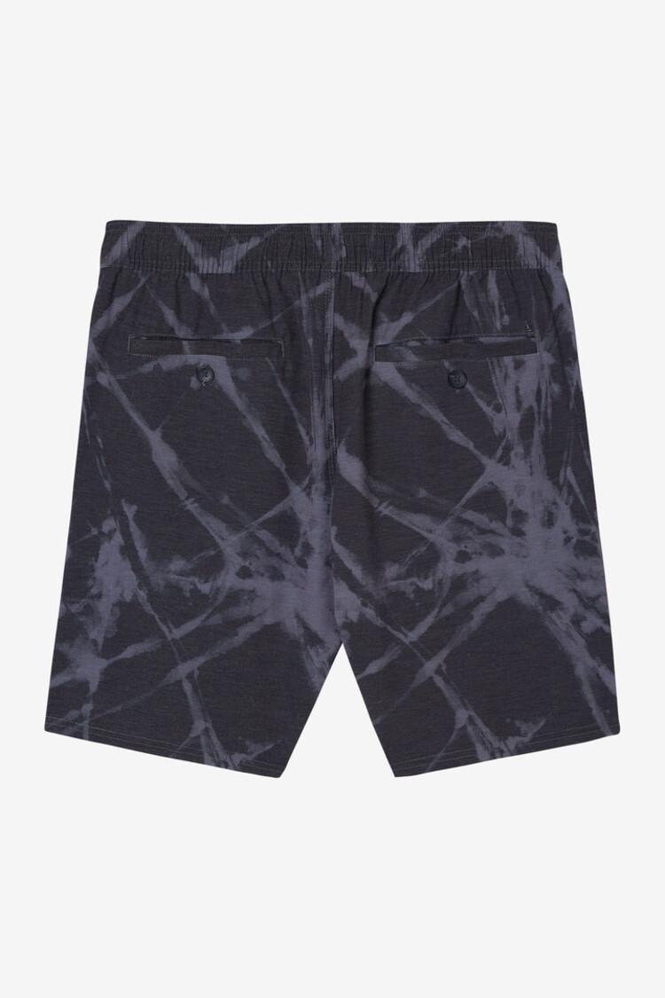 O'Neill O'Neill Mens Stockton Print 18" E-Waist Hybrid Short