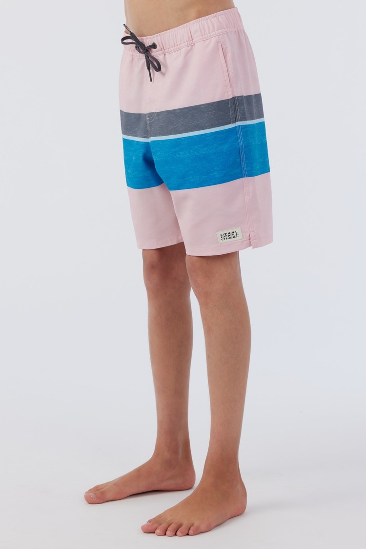 O'Neill O'Neill Boys Hermosa Block E-Waist 16" Hybid Shorts