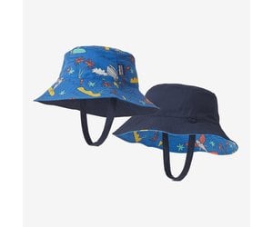 Patagonia Baby Block-the-Sun Hat, New Navy / 3M