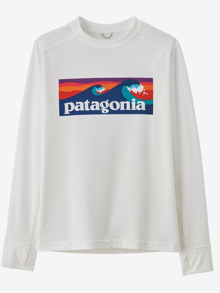 てんてん❣️patagonia キッズ　XL size☺︎ Patagonia Kids' Capilene Silkweight Long Sleeve Tee | TYLER'S
