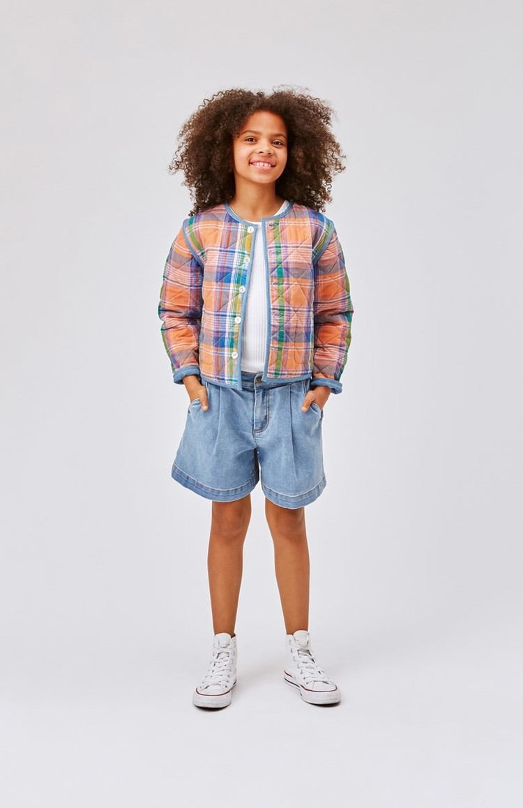 Molo Molo AMARI Junior Shorts - Washed Blue Denim
