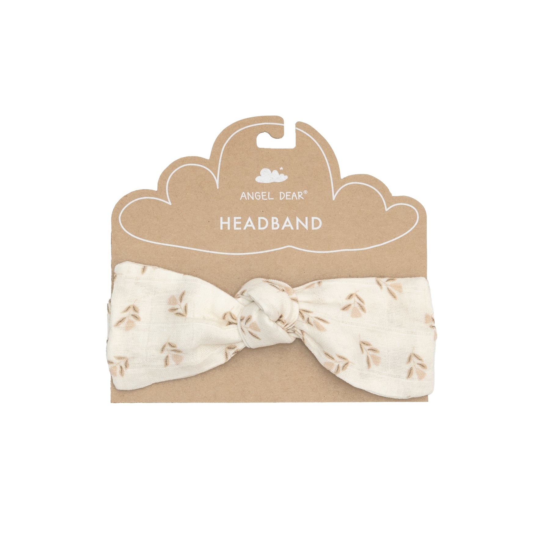 Angel Dear Baby Organic Headband - Yellow Turtle