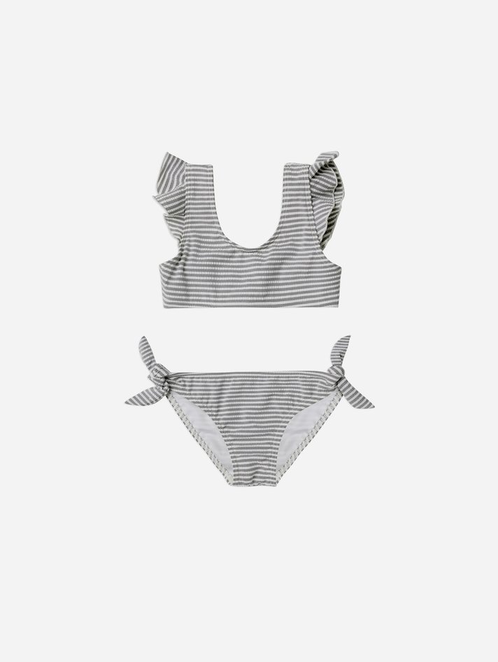 Rylee + Cru Inc. Rylee & Cru Jr Ojai Bikini - Ink Stripe