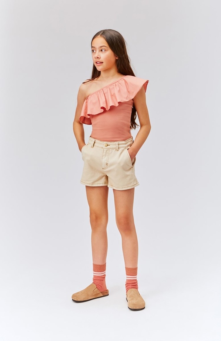 Molo Molo Junior Alvira Denim Shorts - NATURELLE