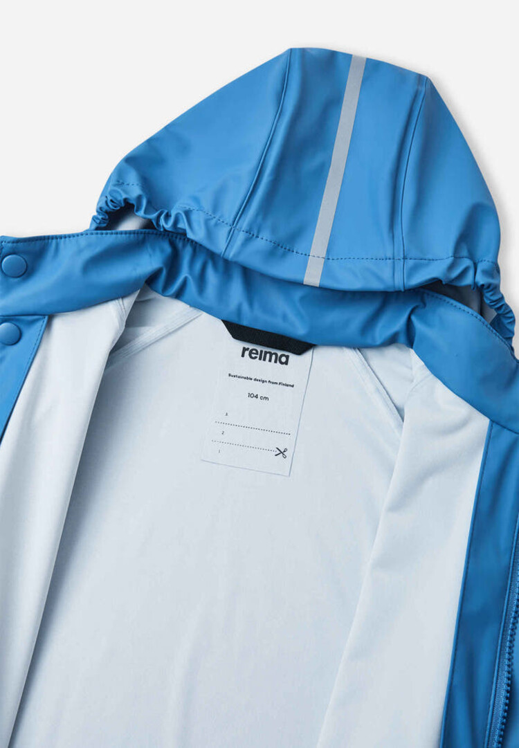 Reima Reima Lampi Raincoat- Denim Blue