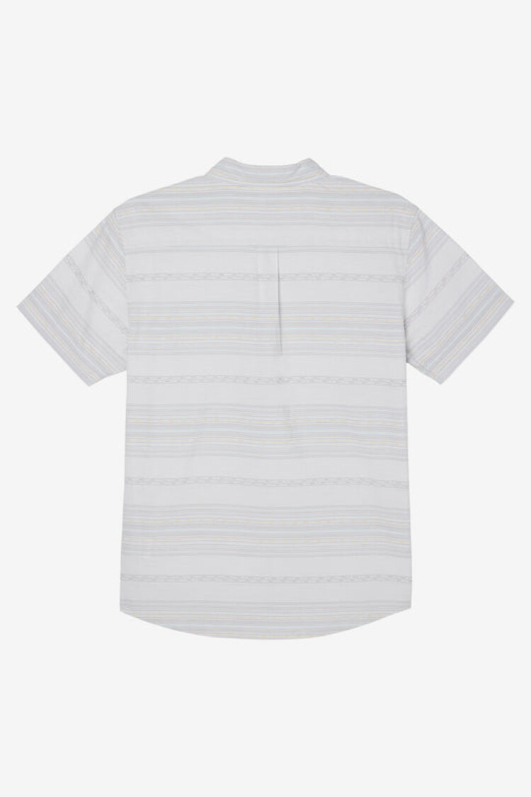 O'Neill O'Neill Mens Seafaring Stripe Standard Button Down - WHT S