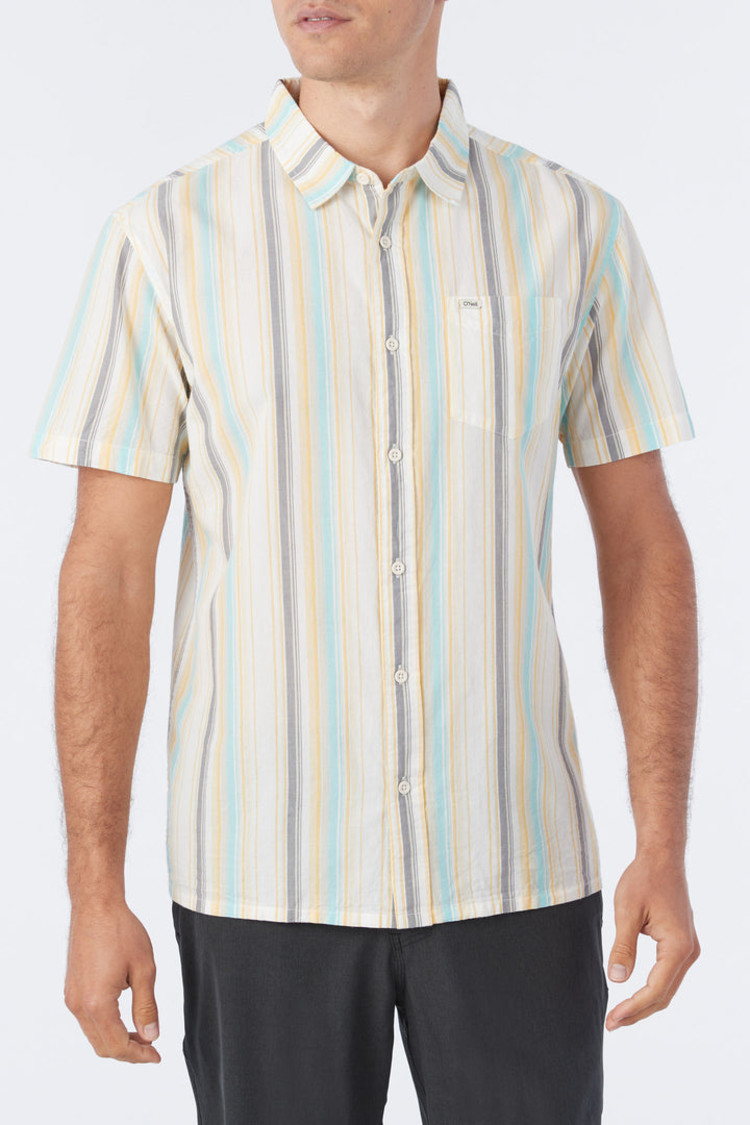 O'Neill O'Neill Mens OG ECO Stripe Button Down Modern - CRM