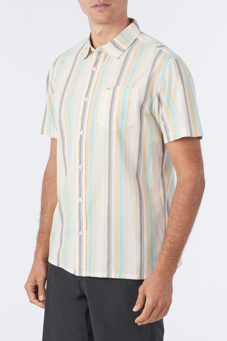 O'Neill O'Neill Mens OG ECO Stripe Button Down Modern - CRM