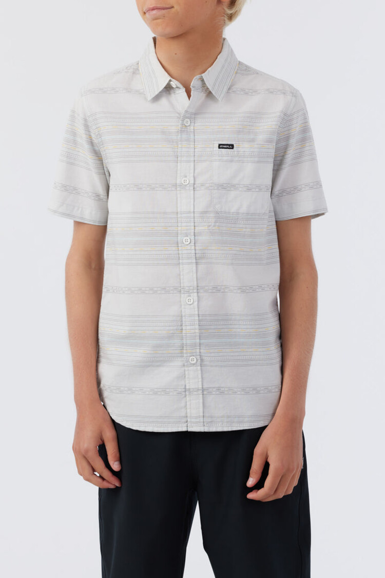 O'Neill O'Neill Junior Seafaring Stripe Shirt - WHT S (8)