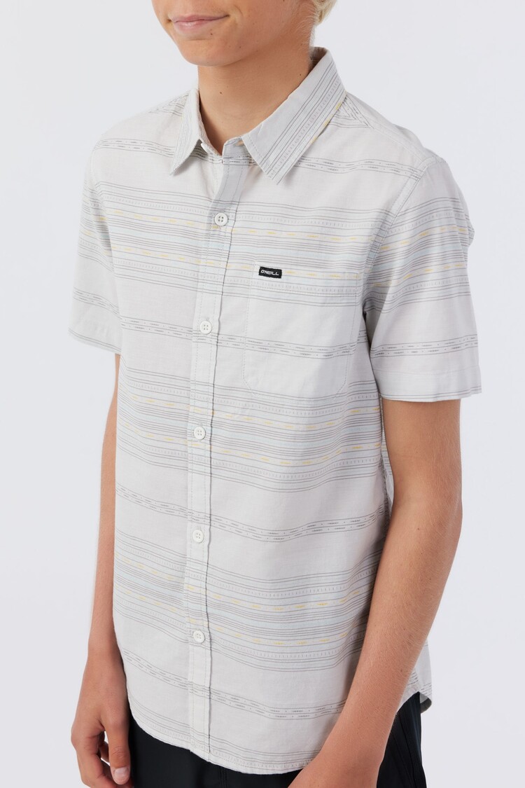 O'Neill O'Neill Junior Seafaring Stripe Shirt - WHT S (8)
