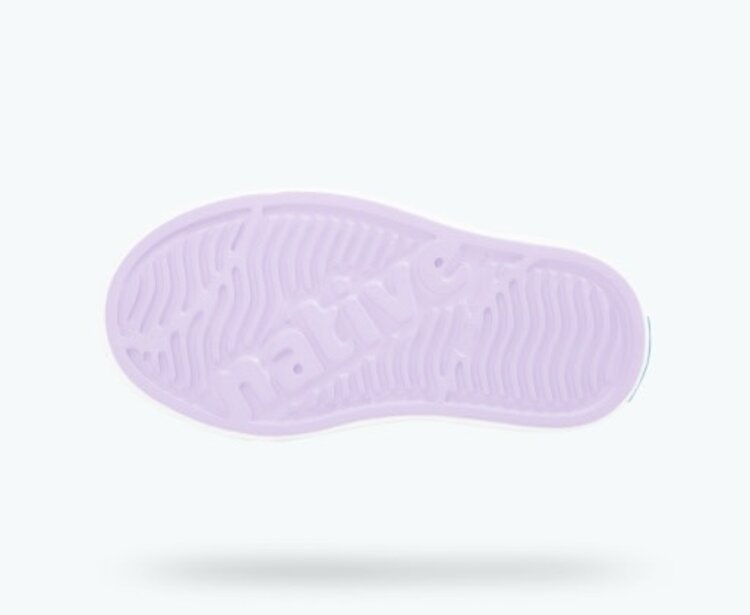 Native Shoes Native Shoes JEFFERSON BLING KIDS SHOES - Powder/Shell White