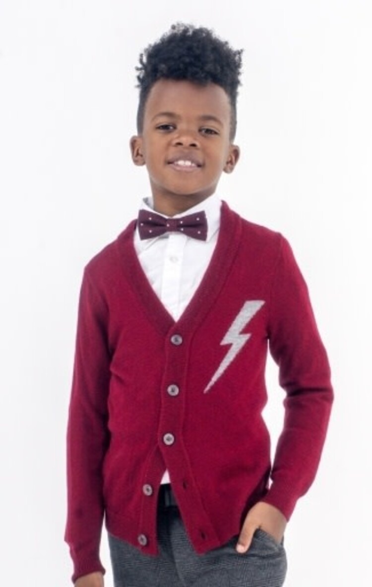 Appaman Appaman Kids Bow Tie - BURGUNDY DOTS - 1SIZE