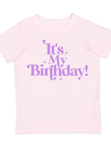 Sweet Wink It's My Birthday Tee - PINK