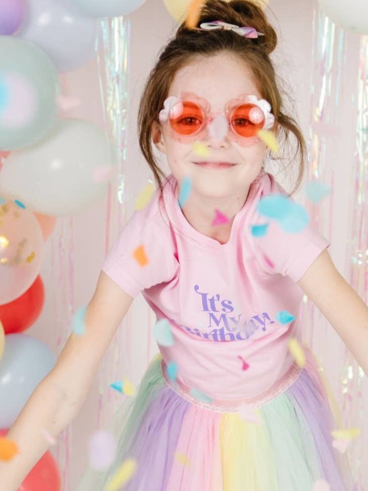 Sweet Wink It's My Birthday Tee - PINK