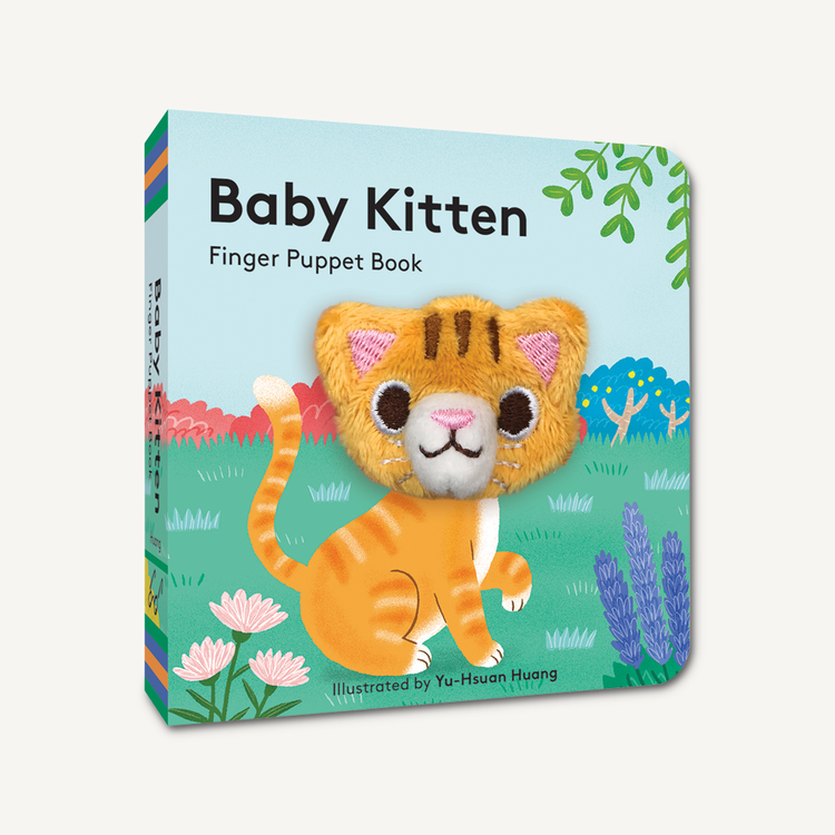 Chronicle Books Finger Puppet Book - BABY KITTEN