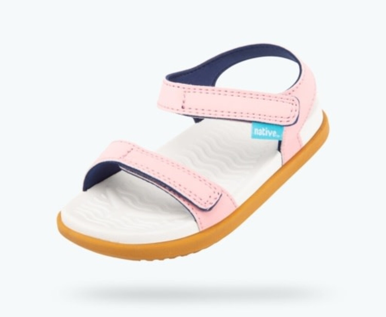 Native Shoes CHARLEY KIDS SANDALS - Yellow Turtle