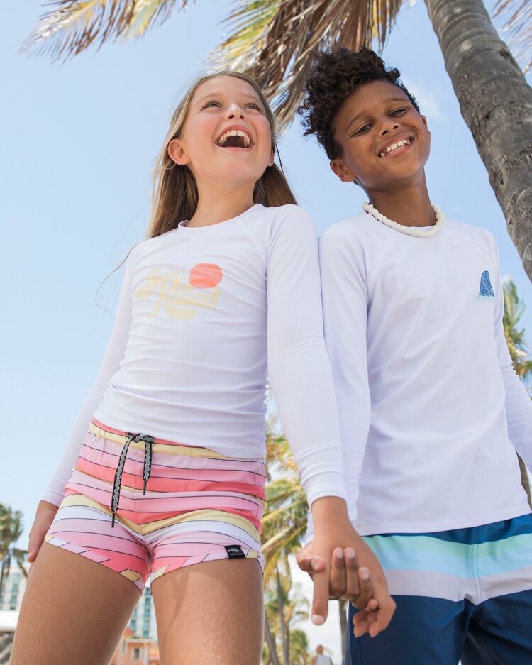 Feather 4 Arrow Feather 4 Arrow - Junior Castaway Swim Short - SUN