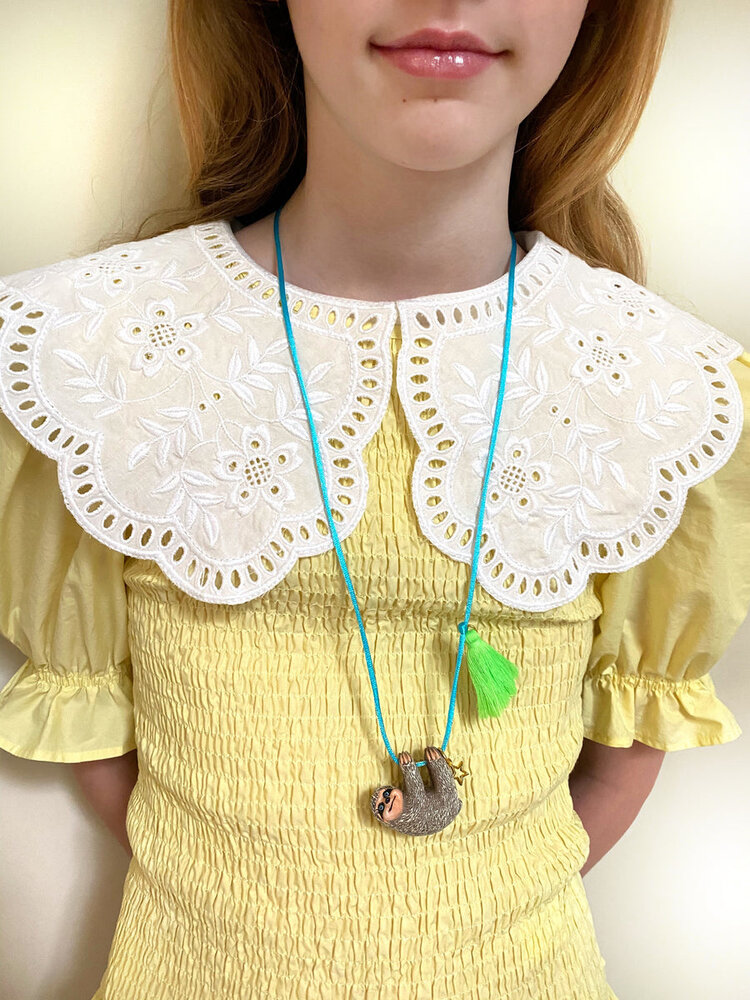 Gunner & Lux Gunner & Lux - Sleepy Sloth Necklace