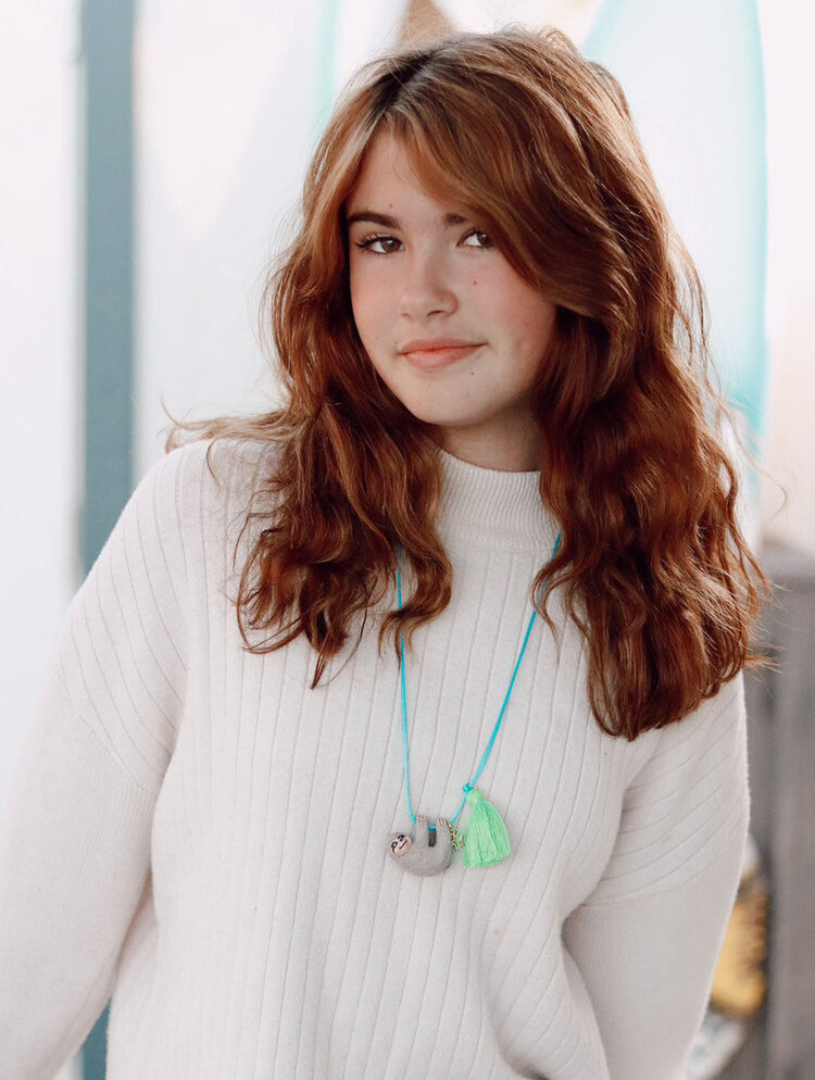 Gunner & Lux Gunner & Lux - Sleepy Sloth Necklace